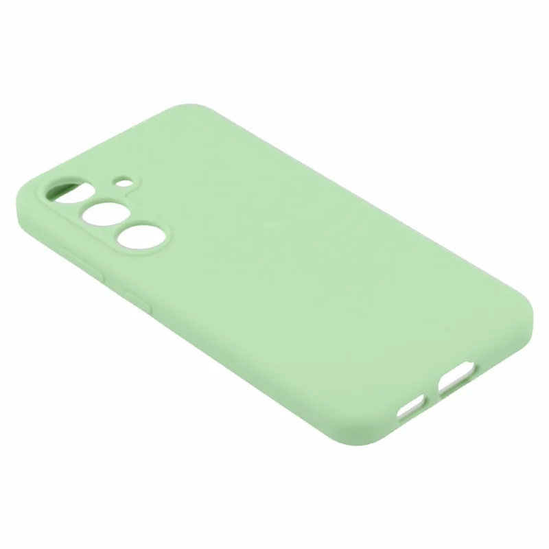 For Samsung Galaxy S26 Cell Phone Case Liquid Silicone Dropproof Cover - Green
