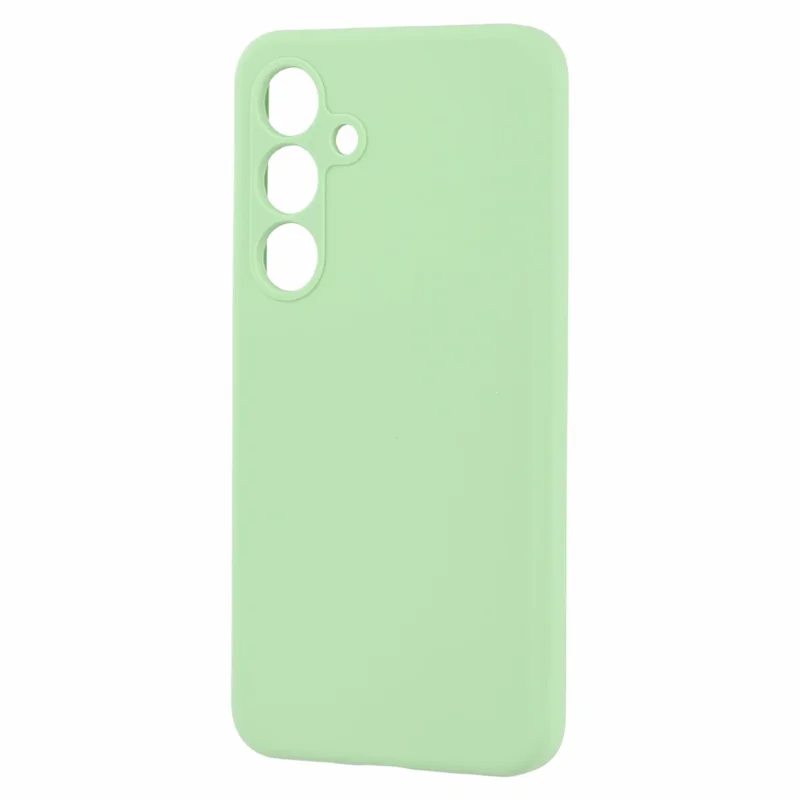 For Samsung Galaxy S26+ Cell Phone Case Liquid Silicone Dropproof Cover - Green