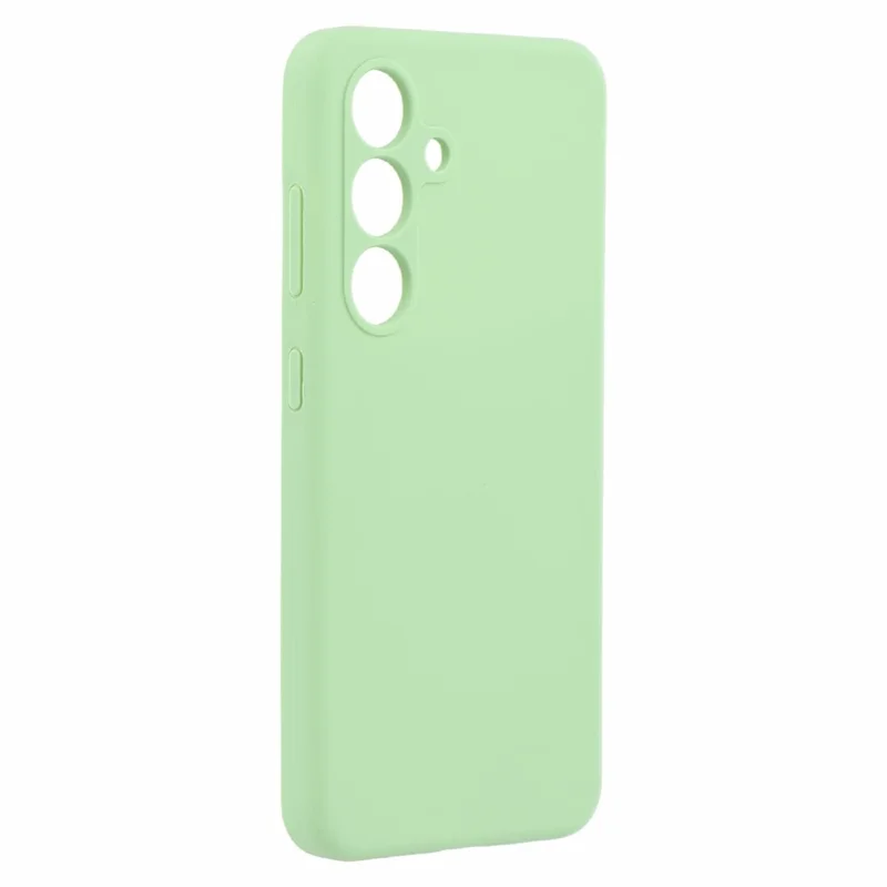 For Samsung Galaxy S26+ Cell Phone Case Liquid Silicone Dropproof Cover - Green