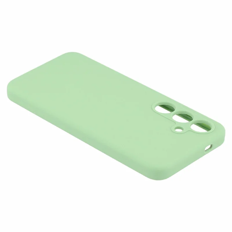 For Samsung Galaxy S26+ Cell Phone Case Liquid Silicone Dropproof Cover - Green