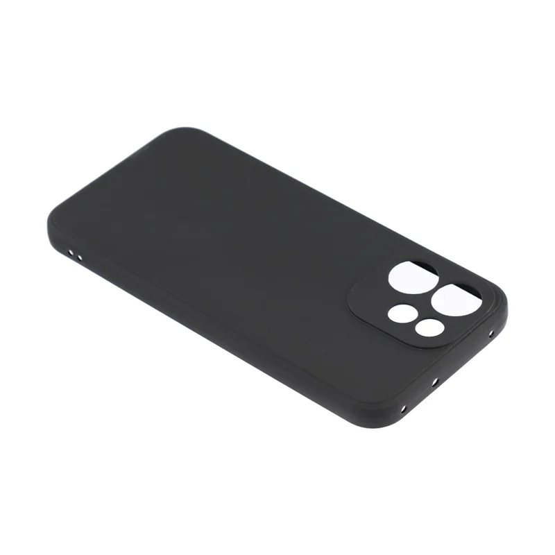 For Oppo Reno15 F 5G Case Precise Cutouts Straight Edge TPU Shockproof Phone Cover - Black