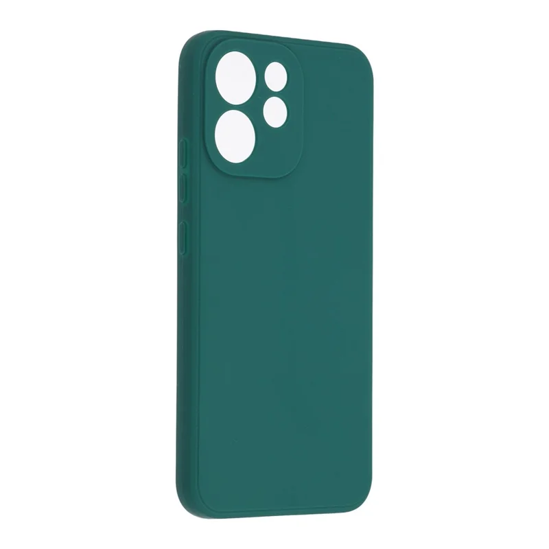 For Oppo Reno15 F 5G Case Precise Cutouts Straight Edge TPU Shockproof Phone Cover - Army Green