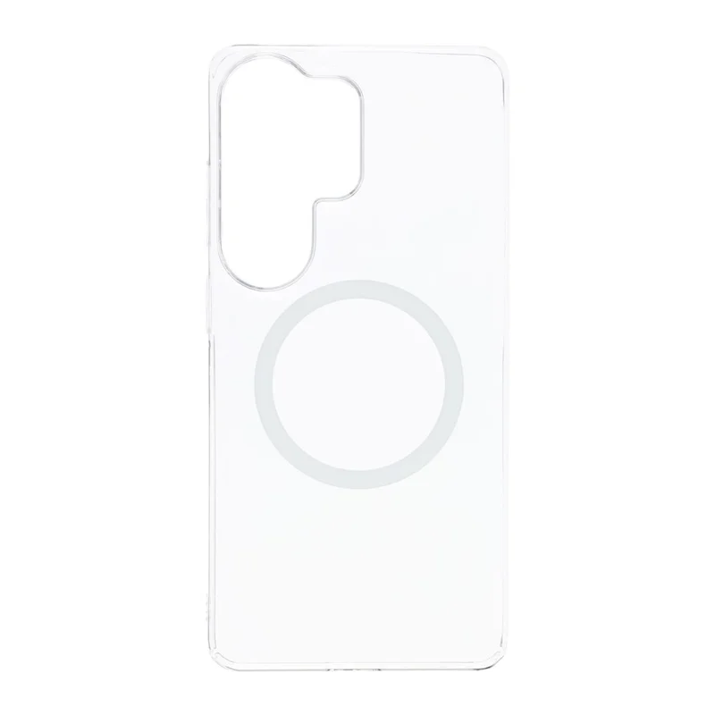 YOUNGKIT For Samsung Galaxy S26 Ultra Magnetic Case Hard PC Phone Back Cover - Transparent