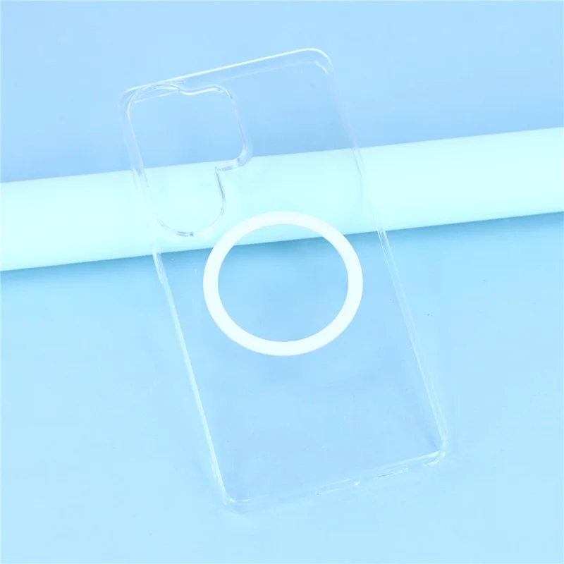 YOUNGKIT For Samsung Galaxy S26 Ultra Magnetic Case Hard PC Phone Back Cover - Transparent
