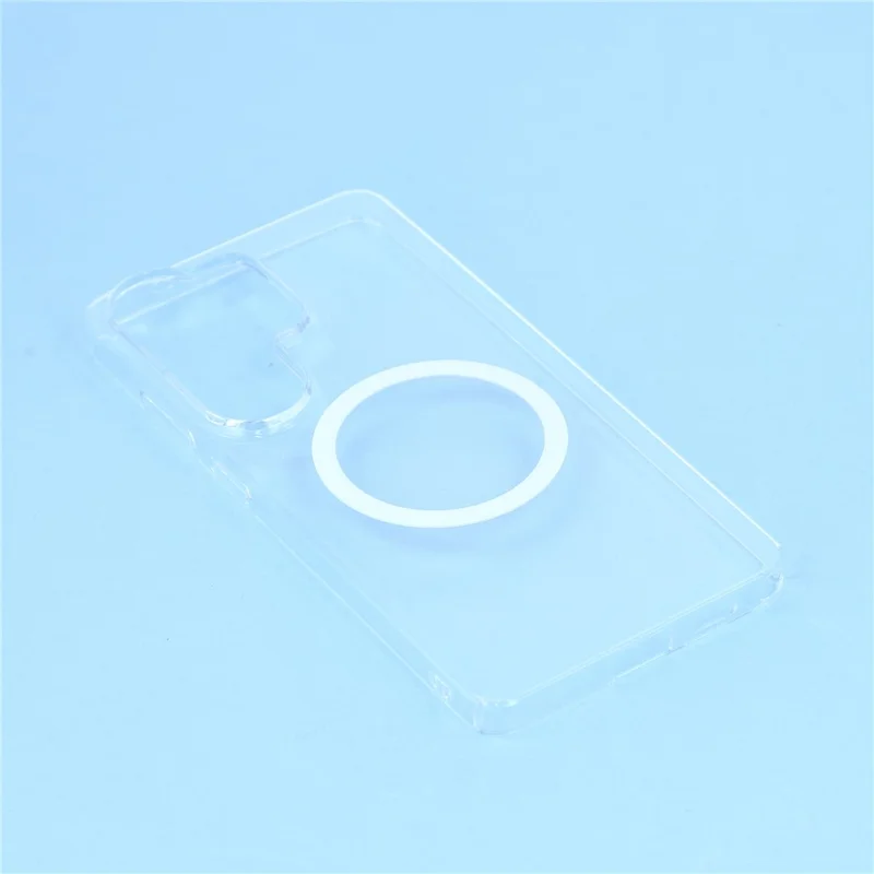 YOUNGKIT For Samsung Galaxy S26 Ultra Magnetic Case Hard PC Phone Back Cover - Transparent