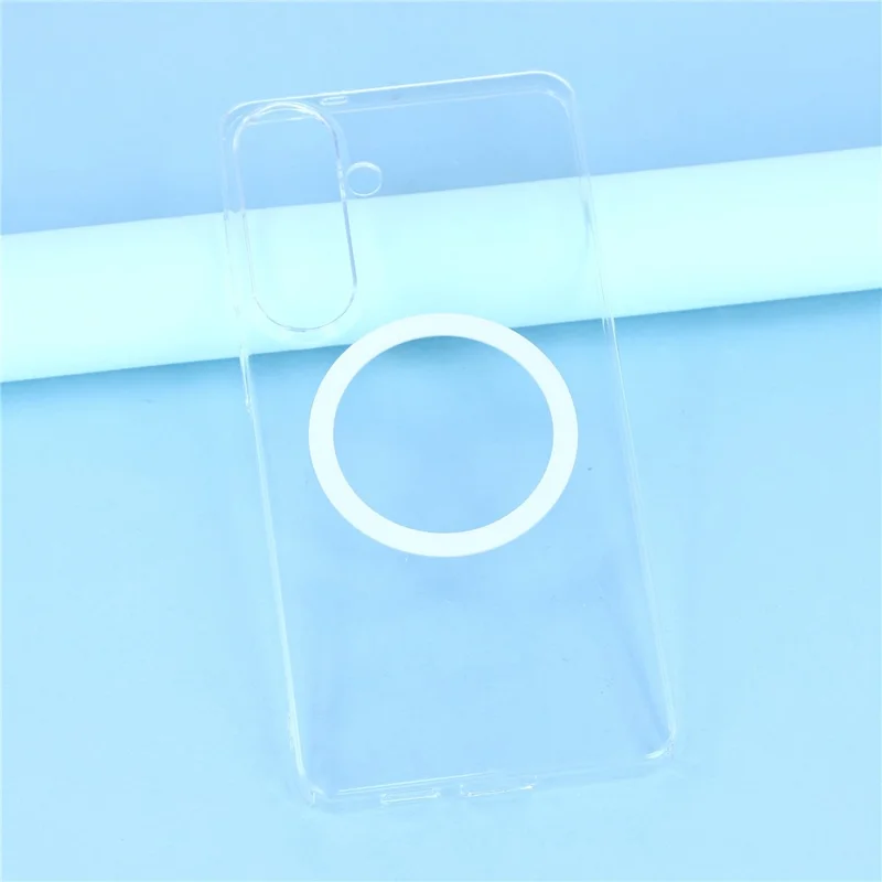 YOUNGKIT For Samsung Galaxy S26+ Magnetic Case Hard PC Phone Back Cover - Transparent