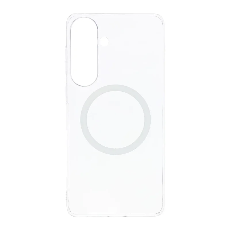 YOUNGKIT For Samsung Galaxy S26 Magnetic Case Hard PC Phone Back Cover - Transparent