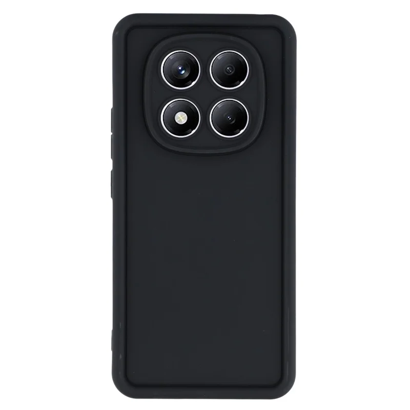 For Xiaomi Redmi Note 15 Pro 5G (Global) Case Grooved Design TPU Anti Slip Phone Cover - Black