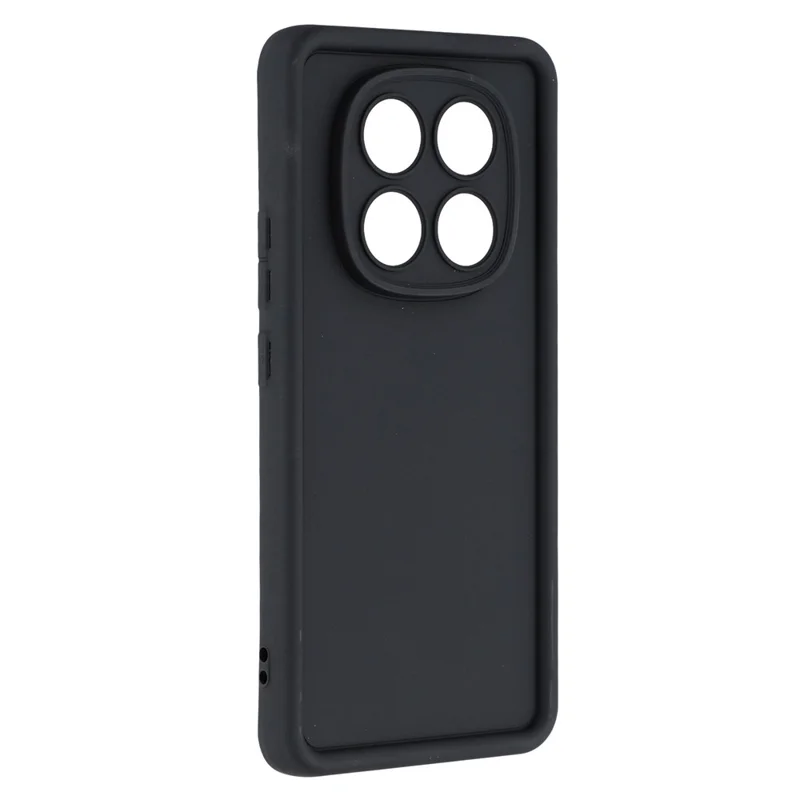 For Xiaomi Redmi Note 15 Pro 5G (Global) Case Grooved Design TPU Anti Slip Phone Cover - Black