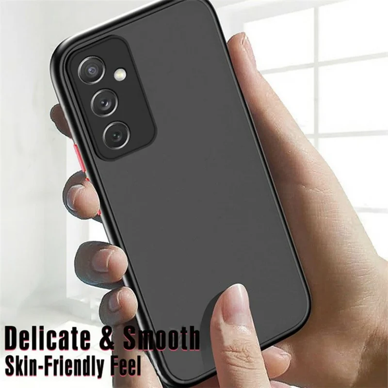 Phone Case For Samsung Galaxy A18 5G / A18 4G / A17 5G / A17 4G TPU + PC Matte Anti Drop Phone Back Cover - Midnight Green