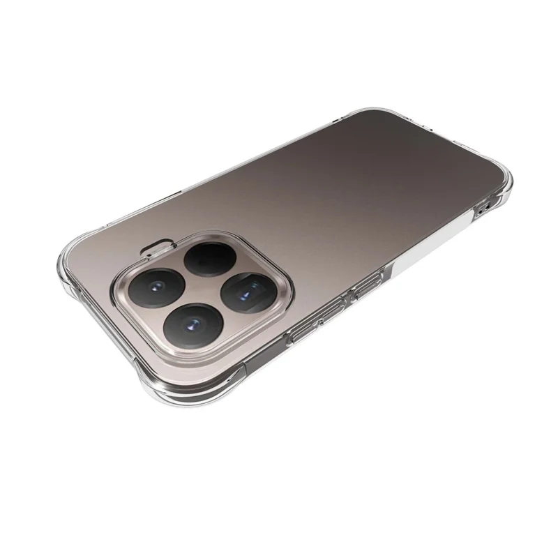 For Xiaomi 17T TPU Case Non Slip Anti Drop Phone Cover - Transparent