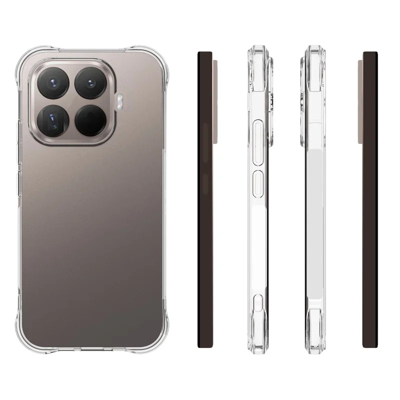 Bulk Purchasing For Xiaomi 17T TPU Case Non Slip Anti Drop Phone Cover - Transparent