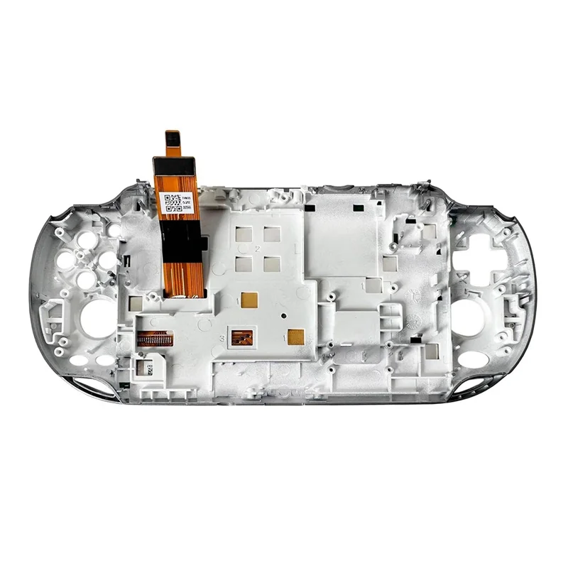 For Sony PlayStation Vita 1000 OEM Grade S Sharp LCD Screen and Digitizer Assembly with Case Replacement Part (without Logo) - White