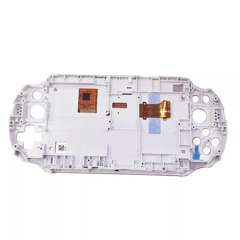 For Sony PlayStation Vita 2000 OEM Grade S Sharp LCD Screen and Digitizer Assembly with Case Replacement Part (without Logo) - White