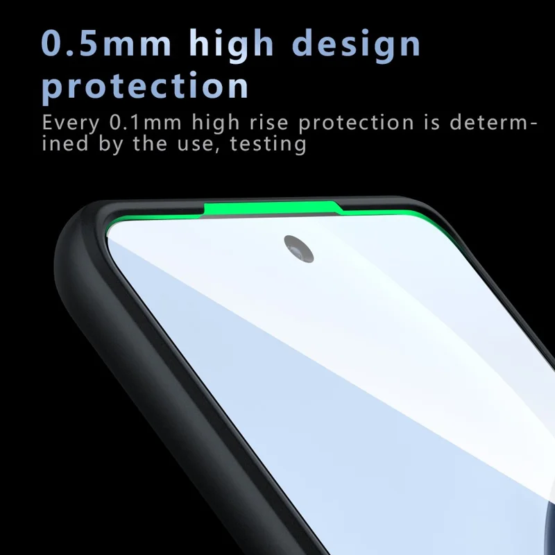 For Realme 16 Pro+ 5G Magnetic Case TPU + PC Matte Skin Touch Phone Cover - Black