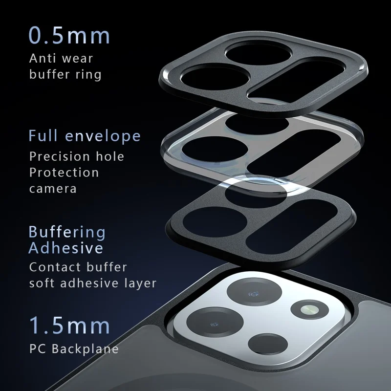 Magnetic Case For OnePlus Turbo 6V 5G  /  Turbo 6 5G TPU + PC Matte Skin Touch Phone Cover - Black