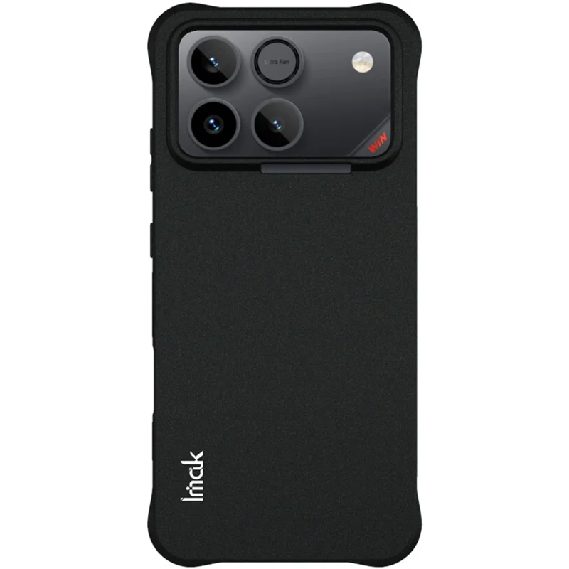 IMAK For Honor Win 5G / Win RT 5G Case TPU Phone Cover Airbag Shockproof Protection - Matte Black
