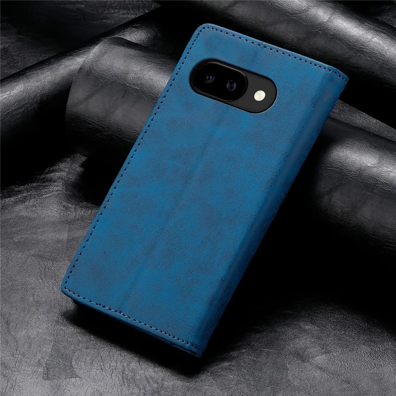 Bulk Purchasing For Google Pixel 10a Wallet Case RFID Blocking TPU PU Leather Phone Cover - Blue
