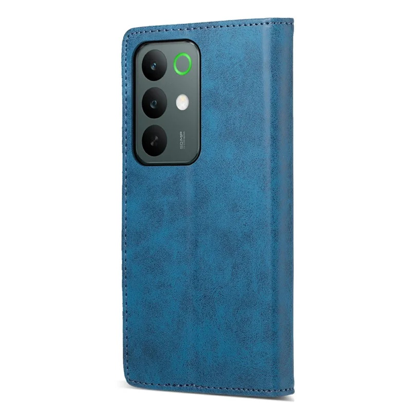 Bulk Purchasing For Realme C85 Pro 4G Wallet Case RFID Blocking TPU PU Leather Phone Cover - Blue