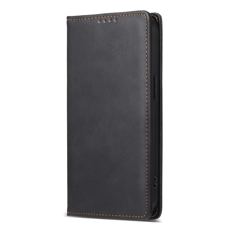 Bulk Purchasing For Xiaomi Redmi 15 5G (Global) (169mm) Wallet Case RFID Blocking TPU PU Leather Phone Cover - Black