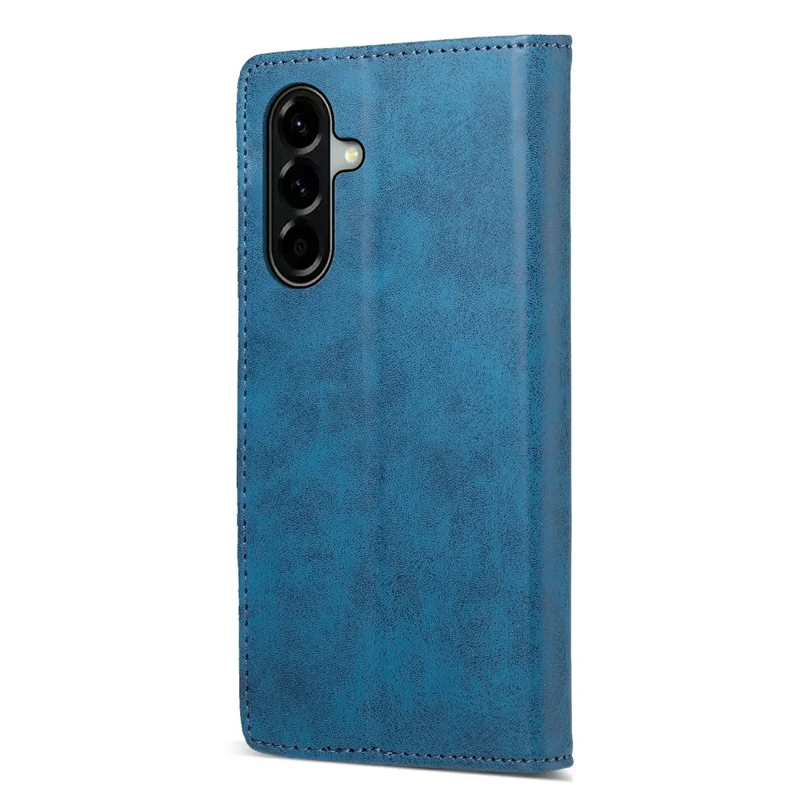 Bulk Purchasing For Samsung Galaxy A37 5G Wallet Case RFID Blocking TPU PU Leather Phone Cover - Blue