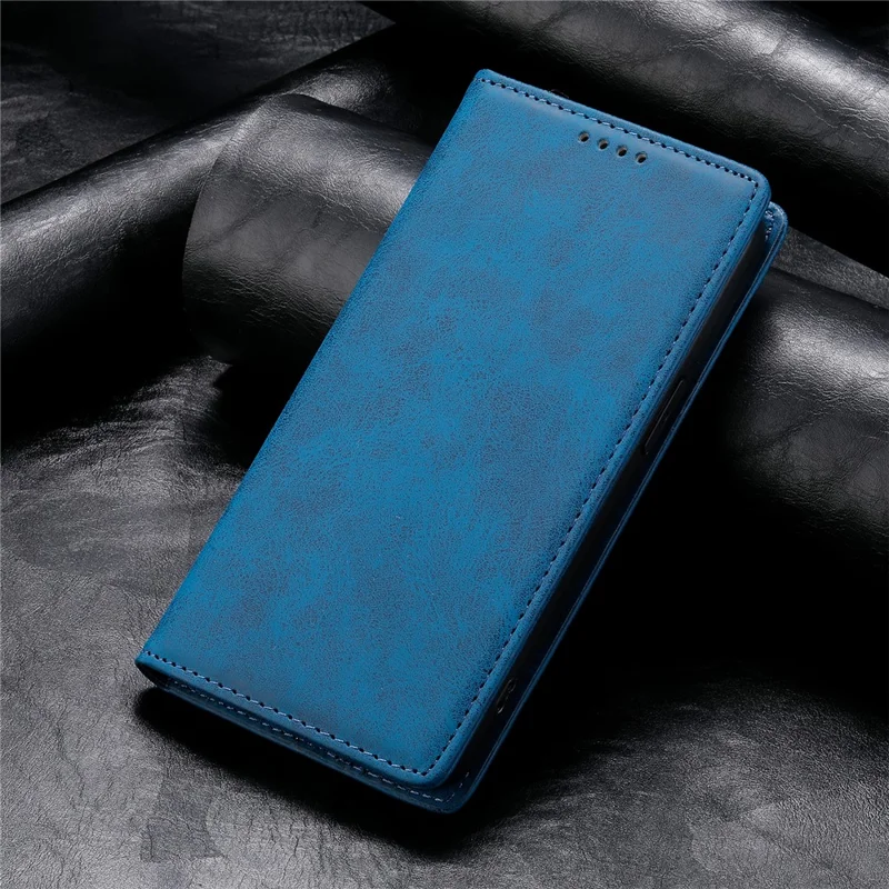 Bulk Purchasing For Samsung Galaxy S26 Wallet Case RFID Blocking TPU PU Leather Phone Cover - Blue
