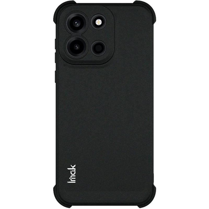 IMAK For OnePlus Turbo 6 5G Case TPU Phone Cover Airbag Shockproof Protection - Matte Black