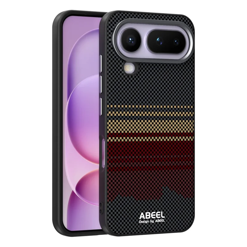 ABEEL för Honor Magic8 Pro Air 5G Magnetisk Skal Ultra Slim PC TPU Telefonbakdel - Sunrise