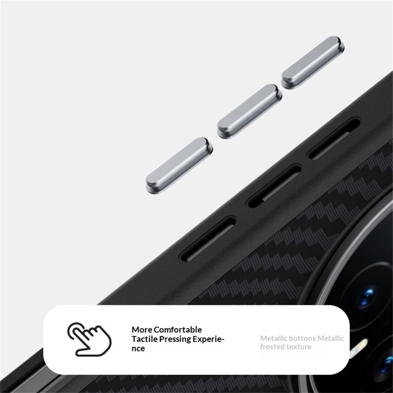 ABEEL för Honor Magic8 Pro Air 5G Magnetisk Skal Ultra Slim PC TPU Telefonbakdel - Sunrise