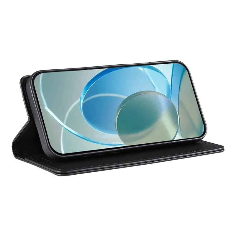 For Xiaomi 14T Pro Wallet Stand Case Line Splicing TPU PU Leather Phone Cover - Black