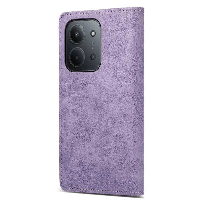 Bulk Purchasing Wallet Case For Xiaomi Redmi 15C 5G (EU) (173mm)  /  Redmi 15C 4G (EU) (173mm) RFID Blocking TPU PU Leather Phone Cover - Purple