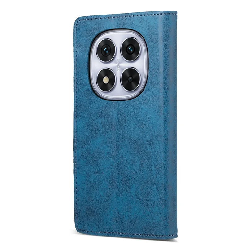 Bulk Purchasing Wallet Case For Xiaomi Poco M8 5G  /  Redmi Note 15 5G (Global) RFID Blocking TPU PU Leather Phone Cover - Blue
