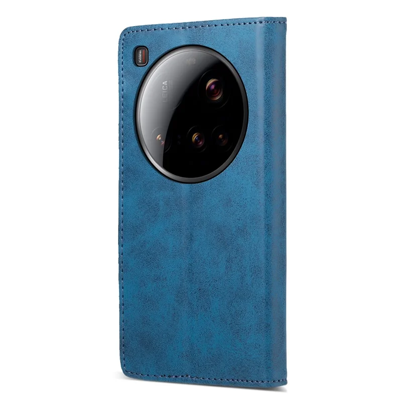 Bulk Purchasing For Xiaomi 15 Ultra Wallet Case RFID Blocking TPU PU Leather Phone Cover - Blue