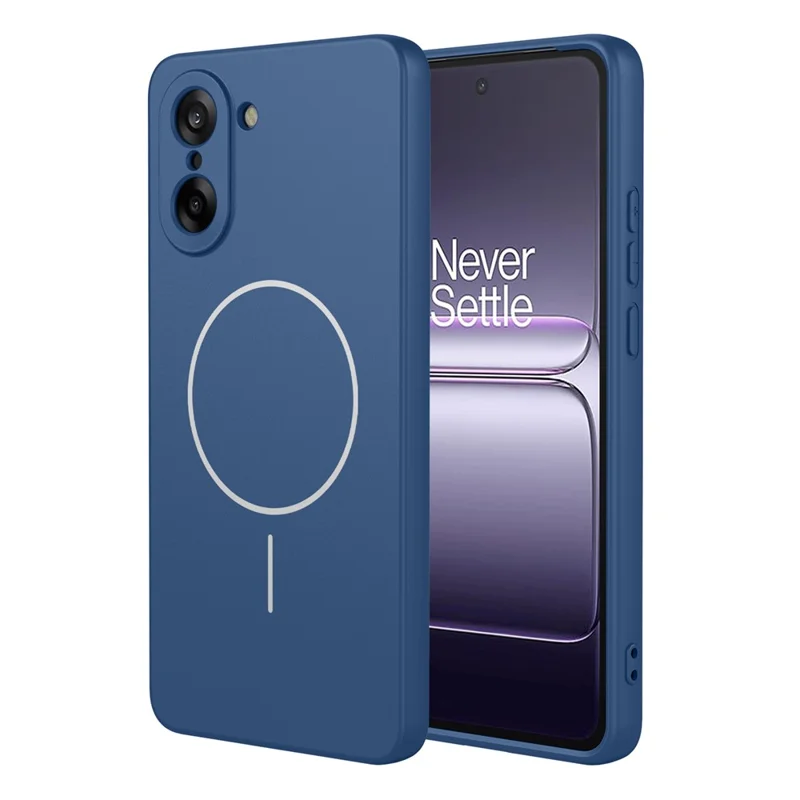 For OnePlus Nord CE5 5G Magnetic Case Anti Drop Soft TPU Phone Back Cover - Blue