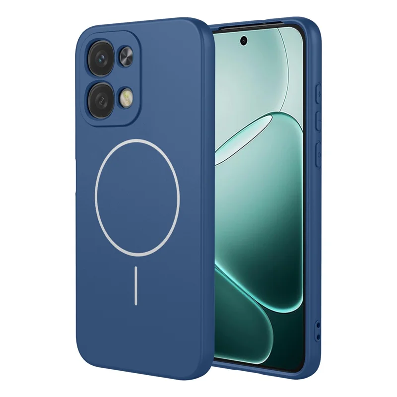 Magnetic Case For Oppo A6 Pro 5G  /  A6 Pro 4G  /  F31 5G Anti Drop Soft TPU Phone Back Cover - Blue