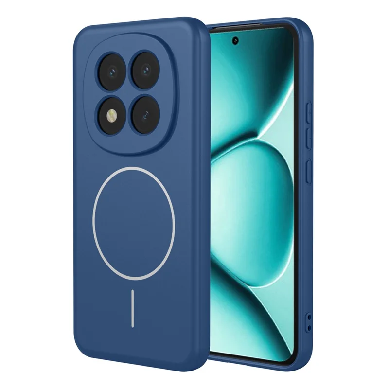 Magnetic Case For Xiaomi Poco M8 Pro 5G  /  Redmi Note 15 Pro+ 5G (Global) Anti Drop Soft TPU Phone Back Cover - Blue