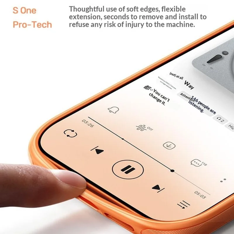 SMARTDEVIL For iPhone 17 Pro Magnetic Case Rotating Kickstand Precise Cutouts TPU PC Phone Cover Compatible with MagSafe - White