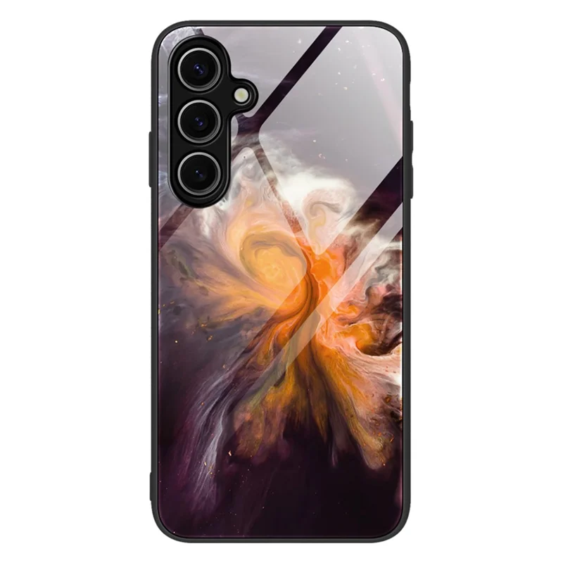 Cover per Samsung Galaxy A17 4G / A17 5G con Motivo Marmorizzato, in Vetro Temprato + PC + TPU - DL01