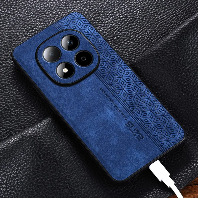 AZNS til Xiaomi Redmi Note 15 Pro 4G (Global) Taske i PU-læder med TPU-beskyttelsesdækkende Telefonbeskyttelse - Brun