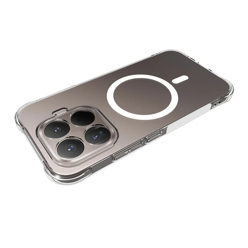 Acquisto all'ingrosso per custodia magnetica Xiaomi 17T in TPU, cover posteriore anti-caduta - trasparente