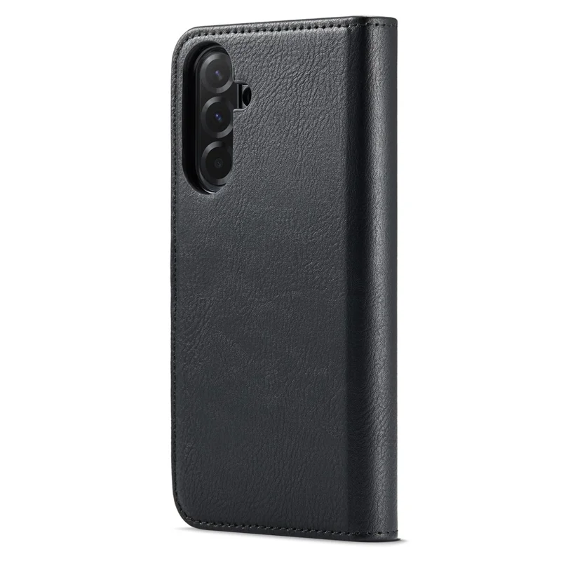 DG.MING for Samsung Galaxy A37 5G Case Detachable Wallet Stand Split Leather Phone Cover - Black