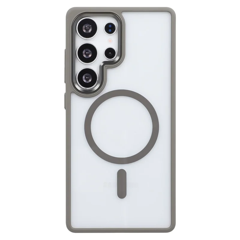 For Samsung Galaxy S26 Ultra Magnetic Case Anti-Drop TPU + PC Phone Cover - Grey