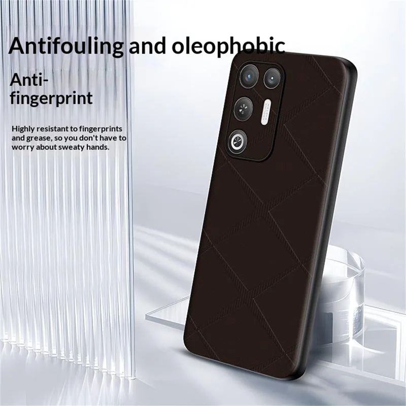 For ZTE nubia RedMagic 11 Air 5G Case X-Patterned TPU PU Leather PC Anti-Drop Phone Cover - Green