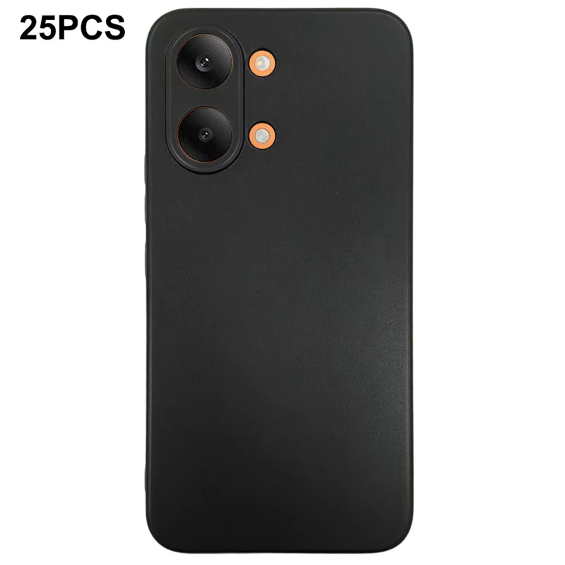 Bulk Purchasing 25Pcs For Xiaomi Redmi Turbo 5 Max 5G Case 1.2mm TPU Matte Phone Cover - Black