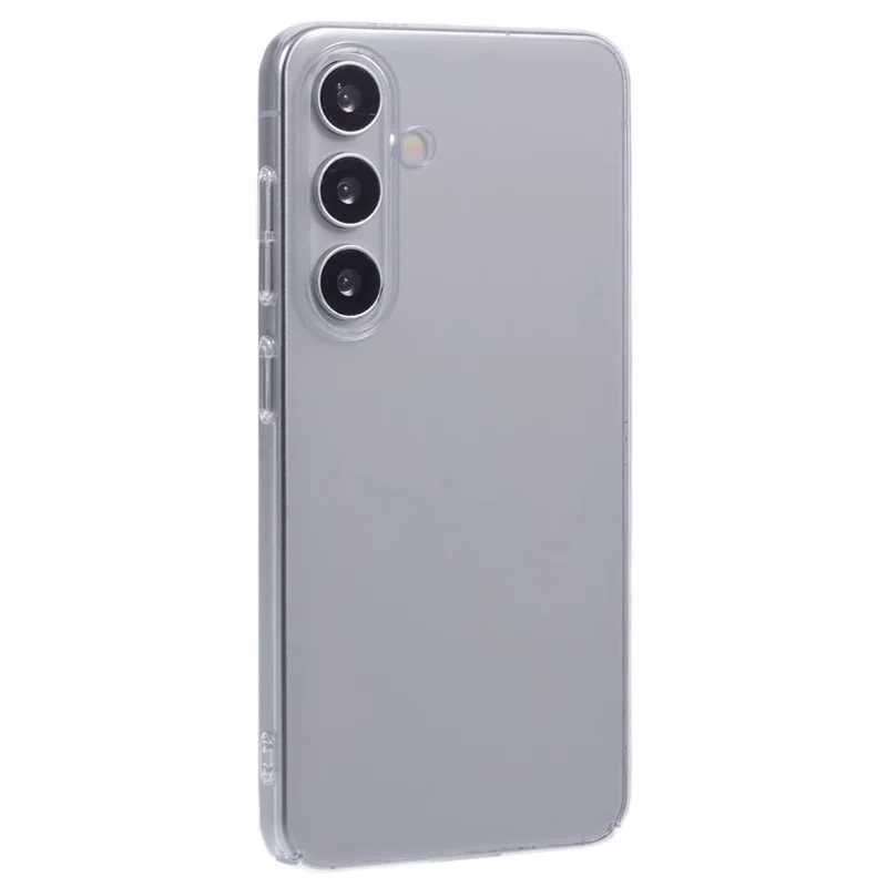 For Samsung Galaxy S26+ Case Shock-Absorption Hard PC Phone Cover (Precise Lens Cutouts) - Transparent