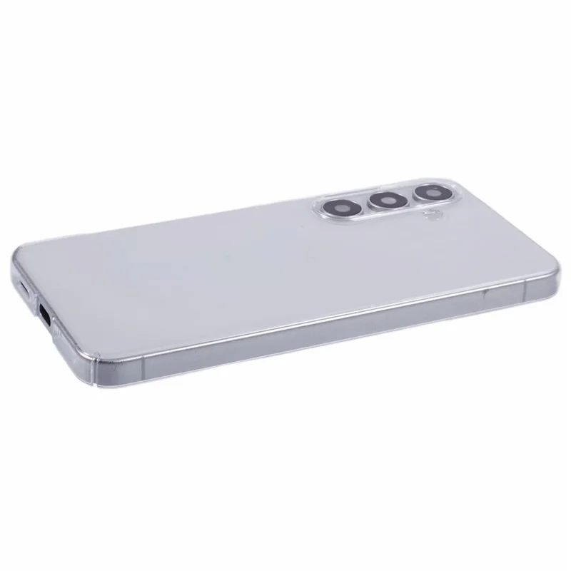 For Samsung Galaxy S26+ Case Shock-Absorption Hard PC Phone Cover (Precise Lens Cutouts) - Transparent