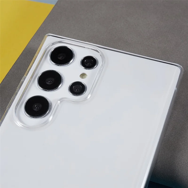 For Samsung Galaxy S26 Ultra Case PC Shockproof Phone Cover - Transparent