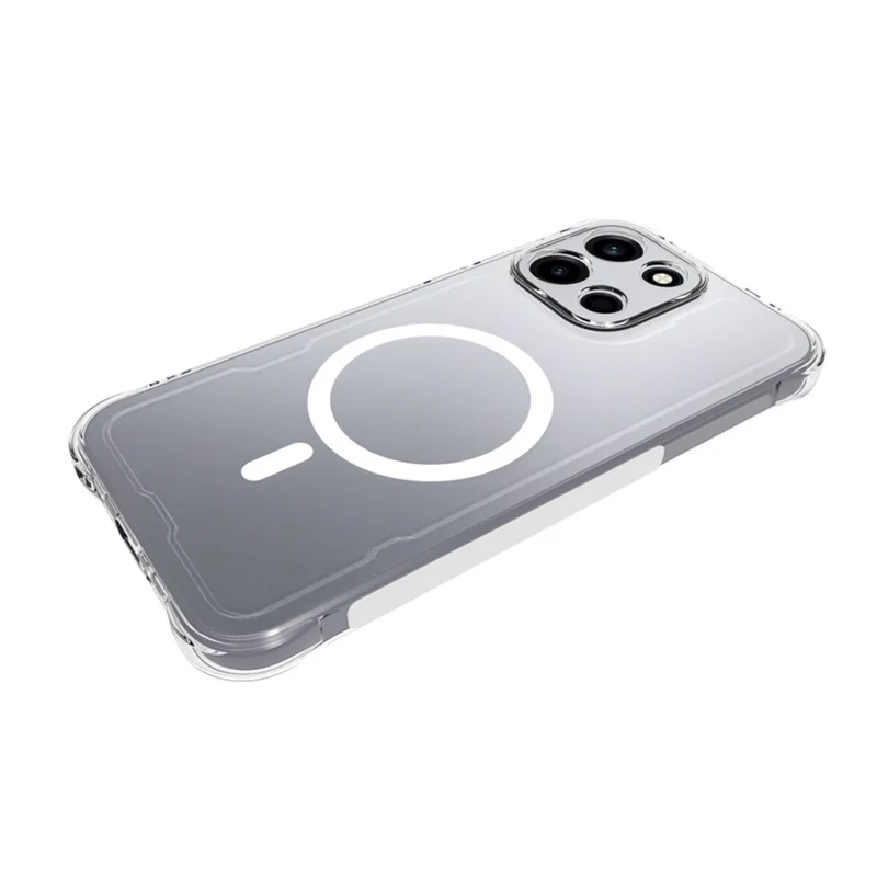 Bulk Purchasing For OnePlus Turbo 6 5G Magnetic Case TPU Anti-drop Phone Back Cover - Transparent