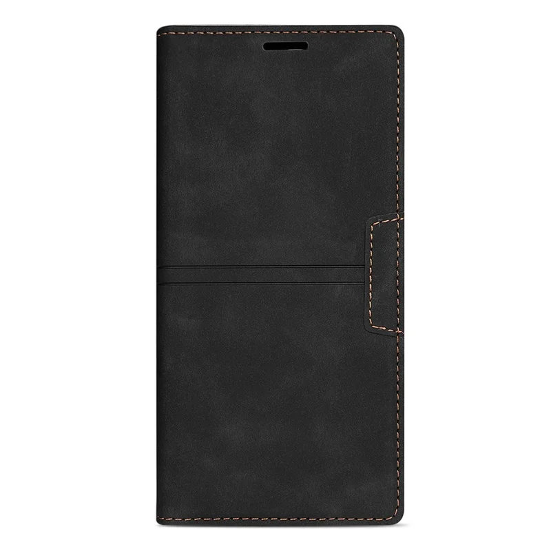For Xiaomi Redmi Note 15 5G (Global)  /  Poco M8 5G Wallet Case Magnetic Closing Leather Phone Cover - Black