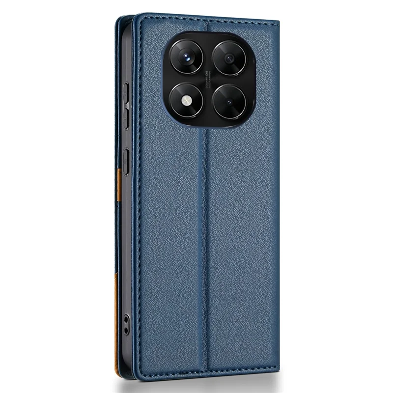 N.BEKUS P3 For Xiaomi Redmi Note 15 Pro 5G (Global) Case RFID Blocking Wallet Stand PU Leather Flip Phone Cover - Blue
